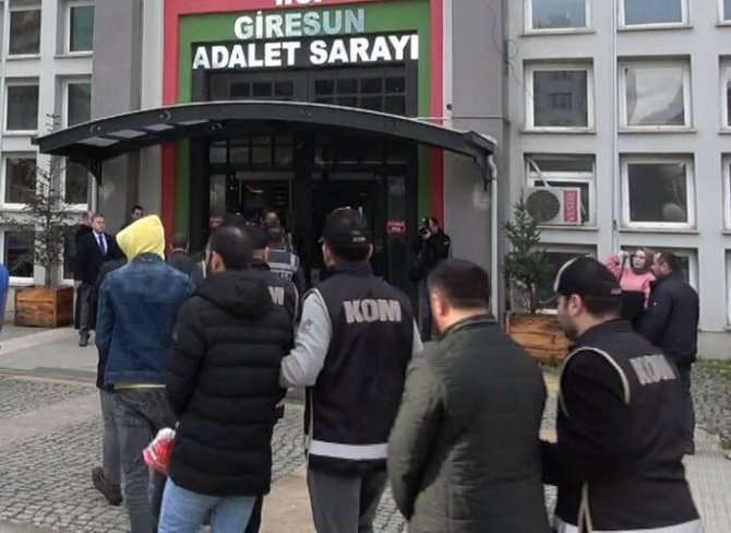 Giresun’da Operasyon: 22 Gözaltı