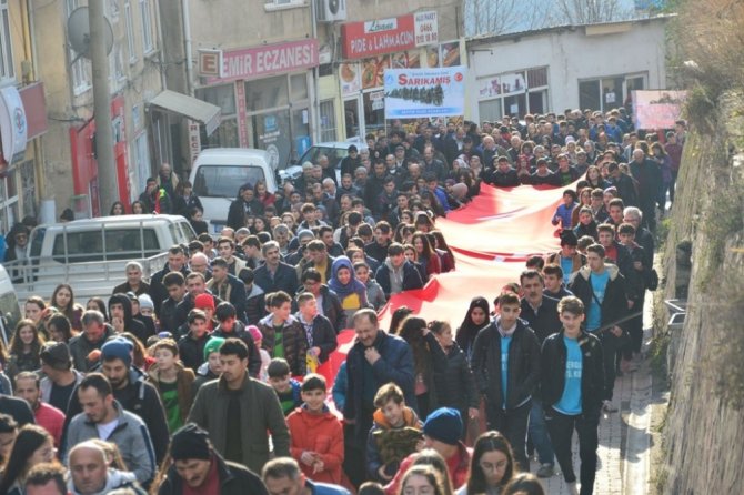 Artvin Sarıkamış Şehitleri İçin Yürüdü
