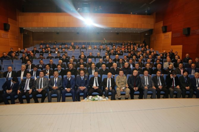 Gümüşhane’de Muhtarlar Toplantısının Konusu Uyuşturucu Oldu