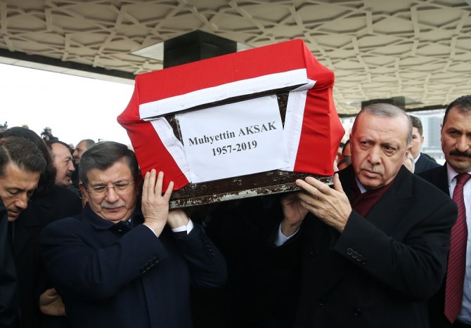 Erdoğan Cenazeye Katıldı
