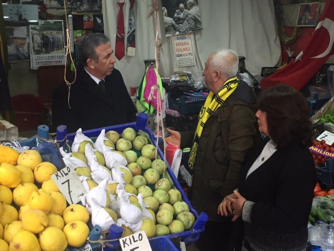 Mansur Yavaş Ankara Kalesi Esnafını Ziyaret Etti