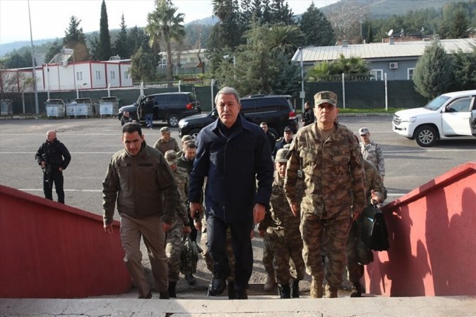 Akar, Güler Ve Fidan’dan Sınır Hattında Kritik Toplantı