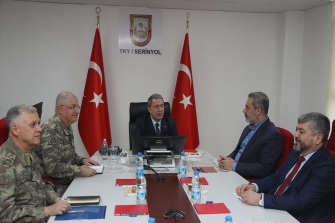 Akar, Güler Ve Fidan’dan Sınır Hattında Kritik Toplantı