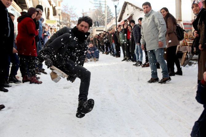 Kelkit Vadisi’nde İlk Kar Festivali Düzenlendi
