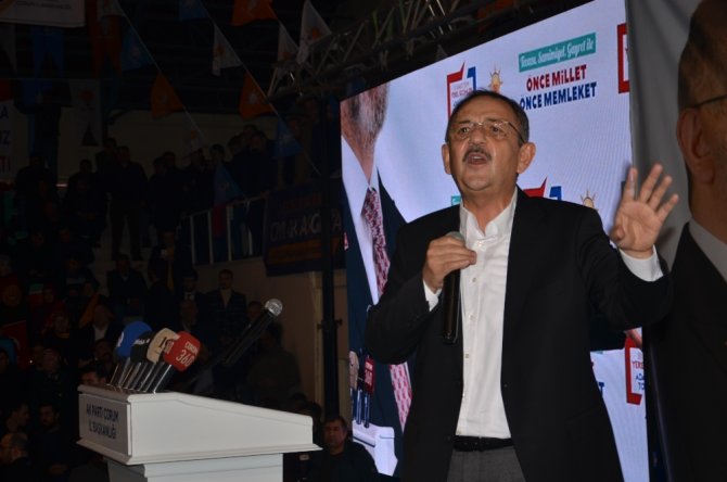 Çorum Belediye Başkan Adayların Özhaseki Açıkladı