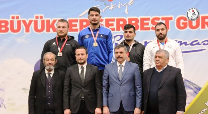 Türkiye Erkekler Serbest Güreş Şampiyonası Sona Erdi