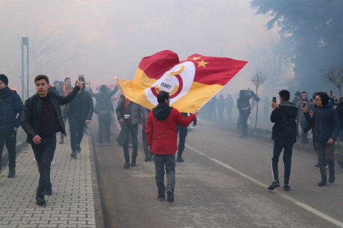 Galatasaray’a Coşkulu Karşılama