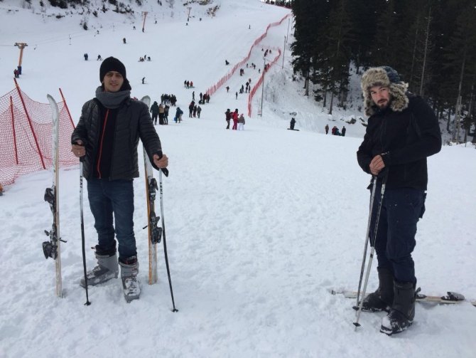 Artvin Atabarı Kayak Merkezi Haftasonu Doldu Taştı