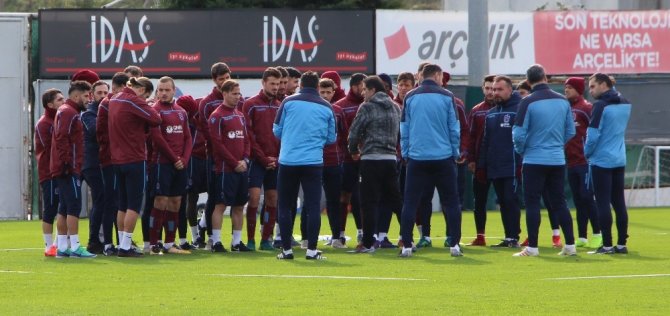 Trabzonspor, Başakşehir Maçı Hazırlıklarını Sürdürüyor