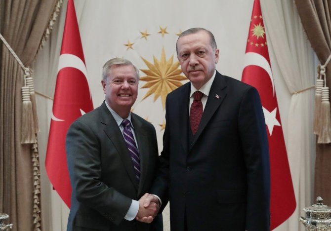 Erdoğan, Abd’li Senatör Graham’ı Kabul Etti