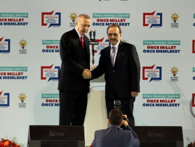 Erdoğan Ak Parti’nin Samsun Adaylarını Açıkladı