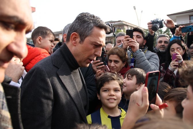 Koray Şener Parkının Açılışını Ali Koç Yaptı