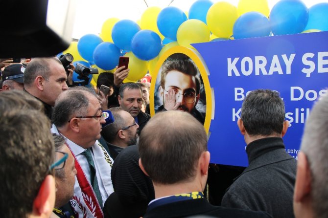 Koray Şener Parkının Açılışını Ali Koç Yaptı