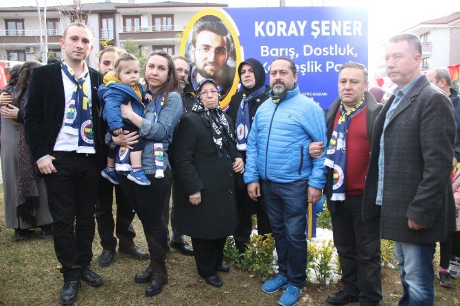 Koray Şener Parkının Açılışını Ali Koç Yaptı