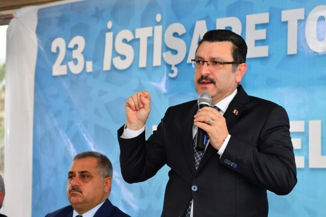 Başkan Genç, Mahalle Muhtarları İle Bir Araya Geldi
