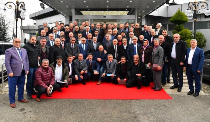 Başkan Genç, Mahalle Muhtarları İle Bir Araya Geldi