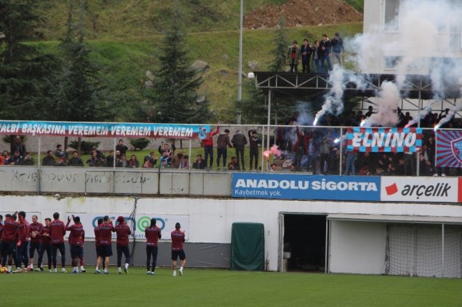 Trabzonspor’a Taraftar Morali