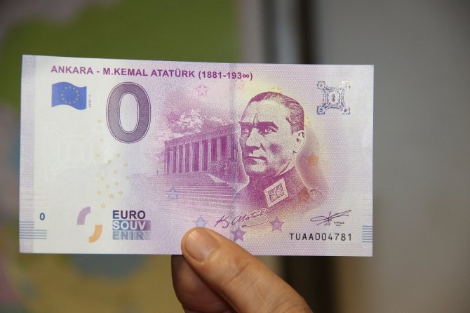 Avrupa Merkez Bankası ’Atatürk Portreli Euro’ Bastı
