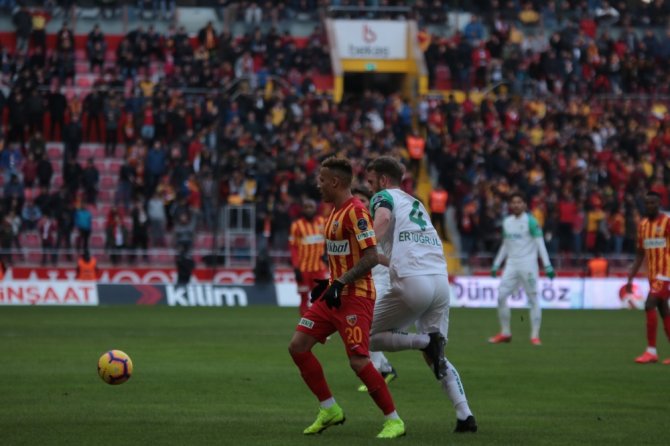 Kayseri’de Kazanan Yok