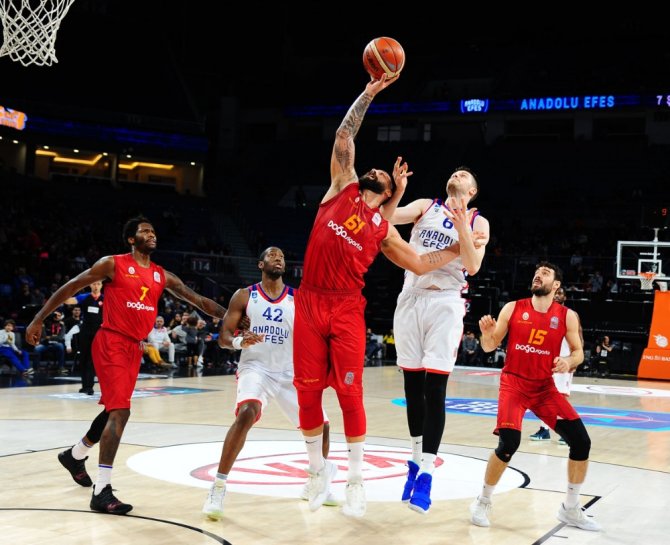 Derbide Kazanan Anadolu Efes