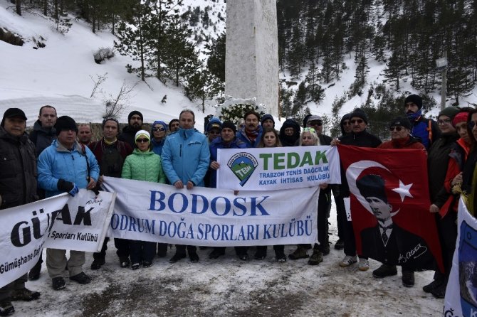 Çığ Şehitleri Zigana Dağı’nda Anıldı