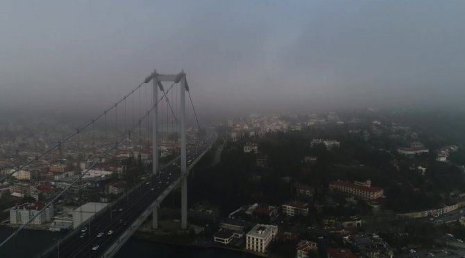 İstanbul’dan Sis Manzaraları