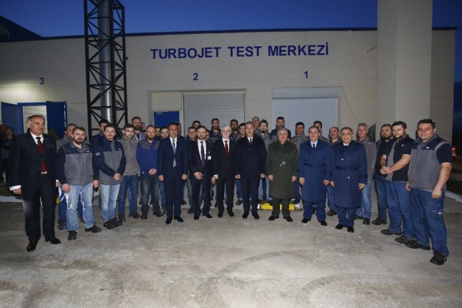 Yerli Motoru Test Etti