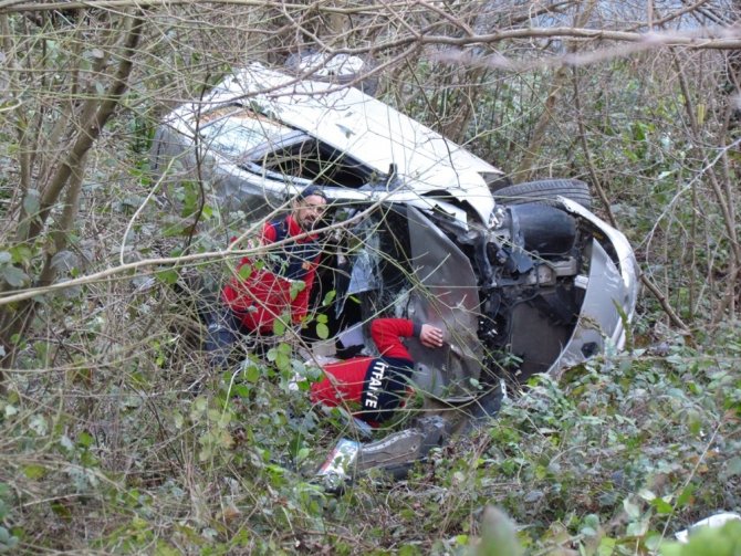 Giresun’da Trafik Kazası: 3 Yaralı