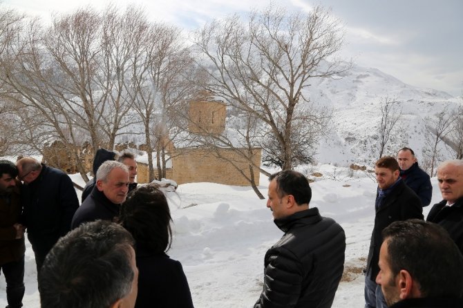 Vali Taşbilek İmera Manastırı Ve Krom Antik Kentinde İncelemelerde Bulundu