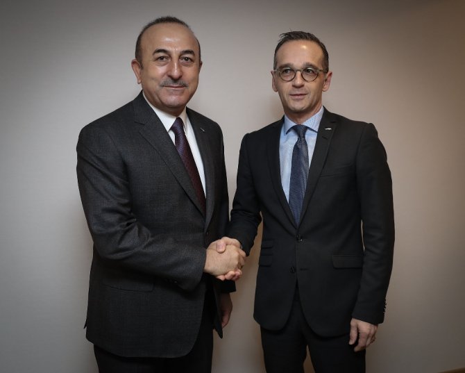 Bakan Çavuşoğlu, Alman Mevkidaşı İle Görüştü