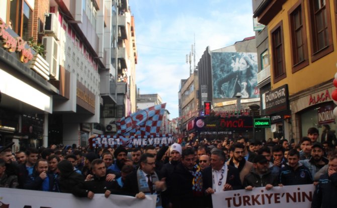 Trabzon’da Tff Protestosu
