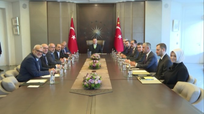 Erdoğan İsrail Parlamentosundaki Arap Vekilleri Kabul Etti