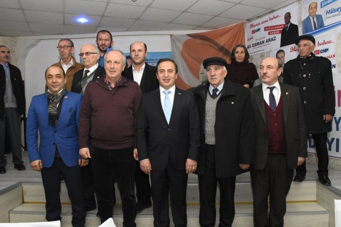 Chp’li Muharrem İnce Gümüşhane’de Partililer İle Buluştu