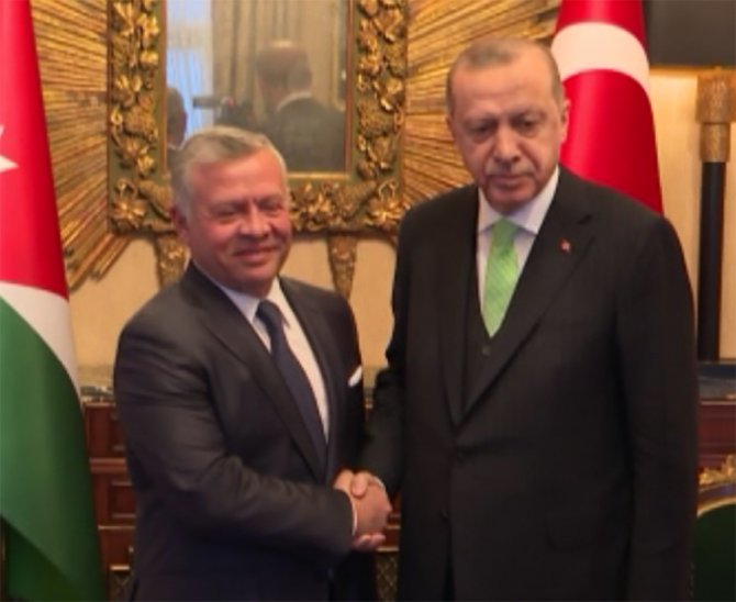 Erdoğan, Ürdün Kralı 2. Abdullah İle Bir Araya Geldi