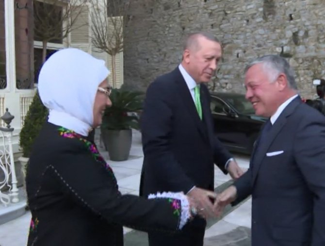 Erdoğan, Ürdün Kralı 2. Abdullah İle Bir Araya Geldi