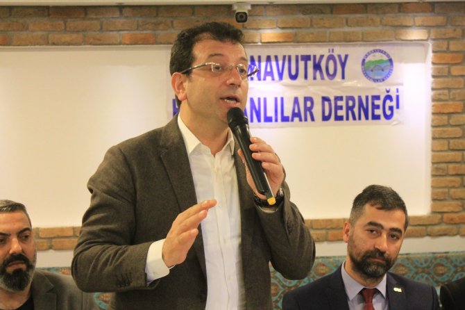 İmamoğlu’ndan Arnavutköy’deki Derneklere Ziyaret