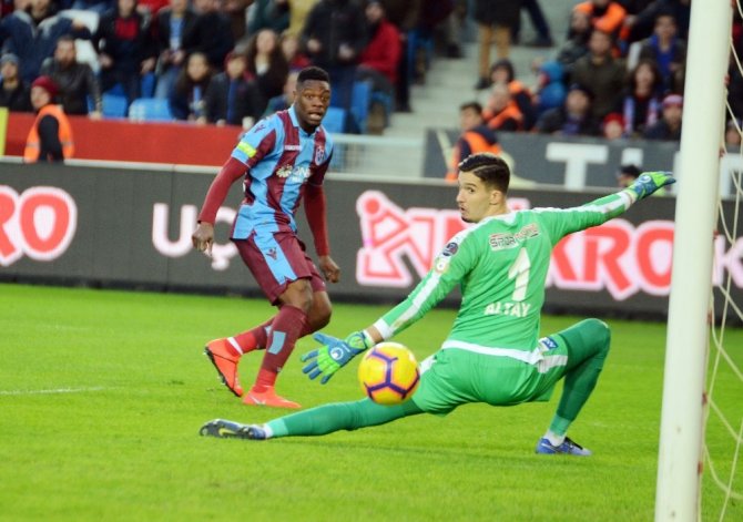 Spor Toto Süper Lig: Trabzonspor: 1 - Mke Ankaragücü: 0 (Maç Sonucu)