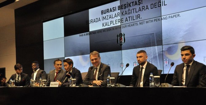 Beşiktaş’ta İmza Şov