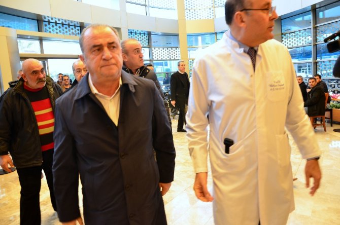 Fatih Terim Hastaneye Geldi