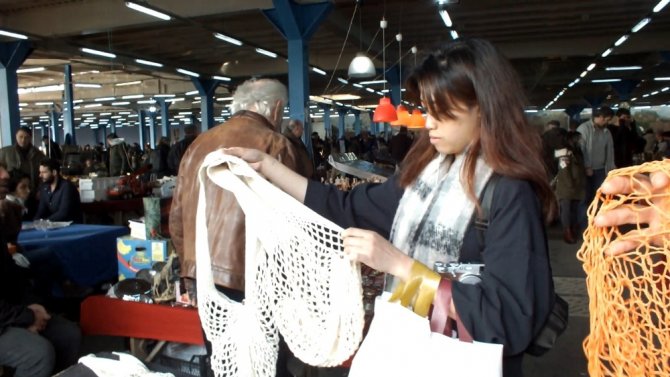 Antika Pazarına Turist Akını