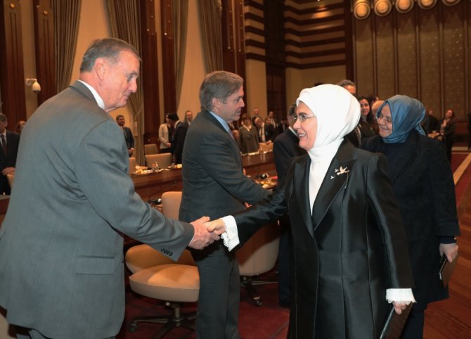 Emine Erdoğan, Abd Delegasyonunu Kabul Etti