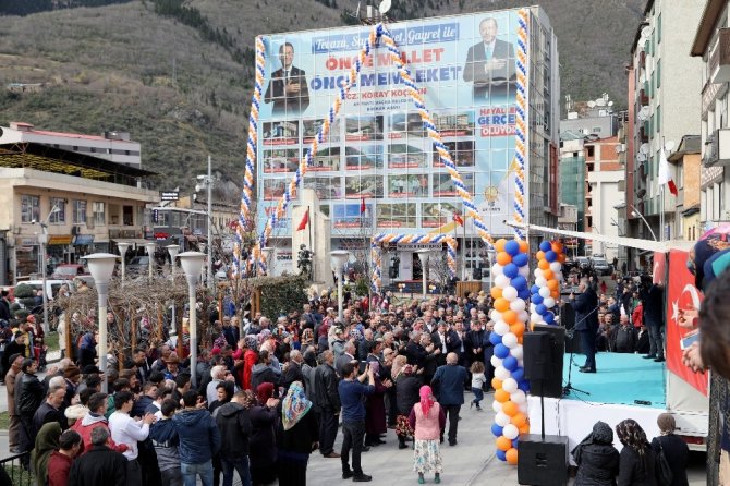 Ak Parti Maçka’da Seçim Startını Verdi
