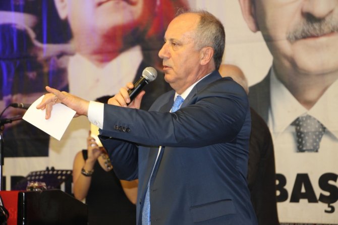 Muharrem İnce’den ‘Tunç Soyer’ Çıkışı