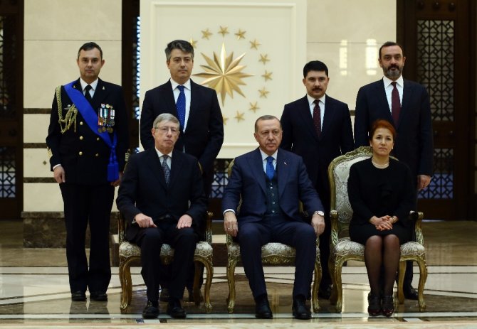Erdoğan İtalya Büyükelçisini Kabul Etti
