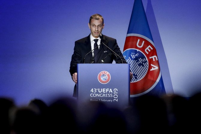 Yeniden Uefa Başkanı Seçildi