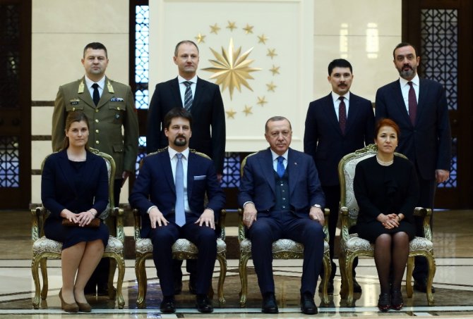 Macar Büyükelçinin Güven Mektubunu Kabul Etti