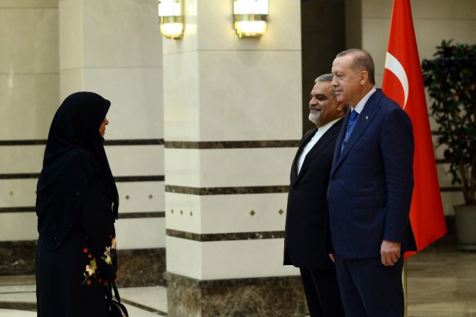 Erdoğan İran Büyükelçisini Kabul Etti