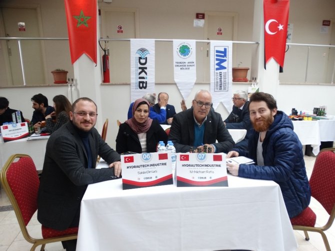 Fas İle Arsin Osb Arasında Ticaret Köprüsü Kuruldu