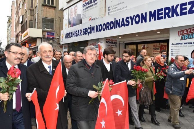 Ak Parti Ve Mhp Teşkilatları Cumhur İttifakı İçin Trabzon’da Birlikte Yürüdü