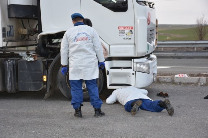 Tır Şoförünün Acı Ölümü